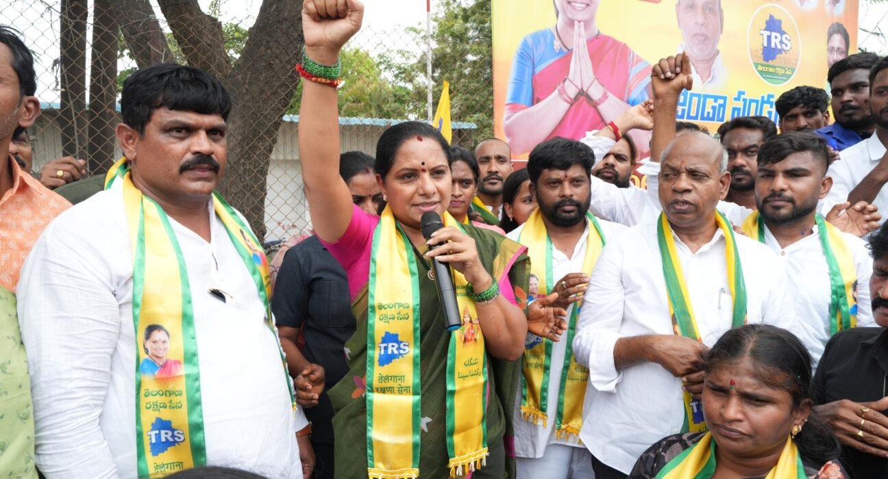 Kavitha attacks Revanth Reddy over the reported Telangana government school reduction plan and calls for stronger public education reforms.